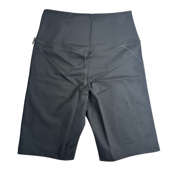 Girlfriend Collective New! High Rise Bike Short Black Compression Activewear L - Picture 1 of 8